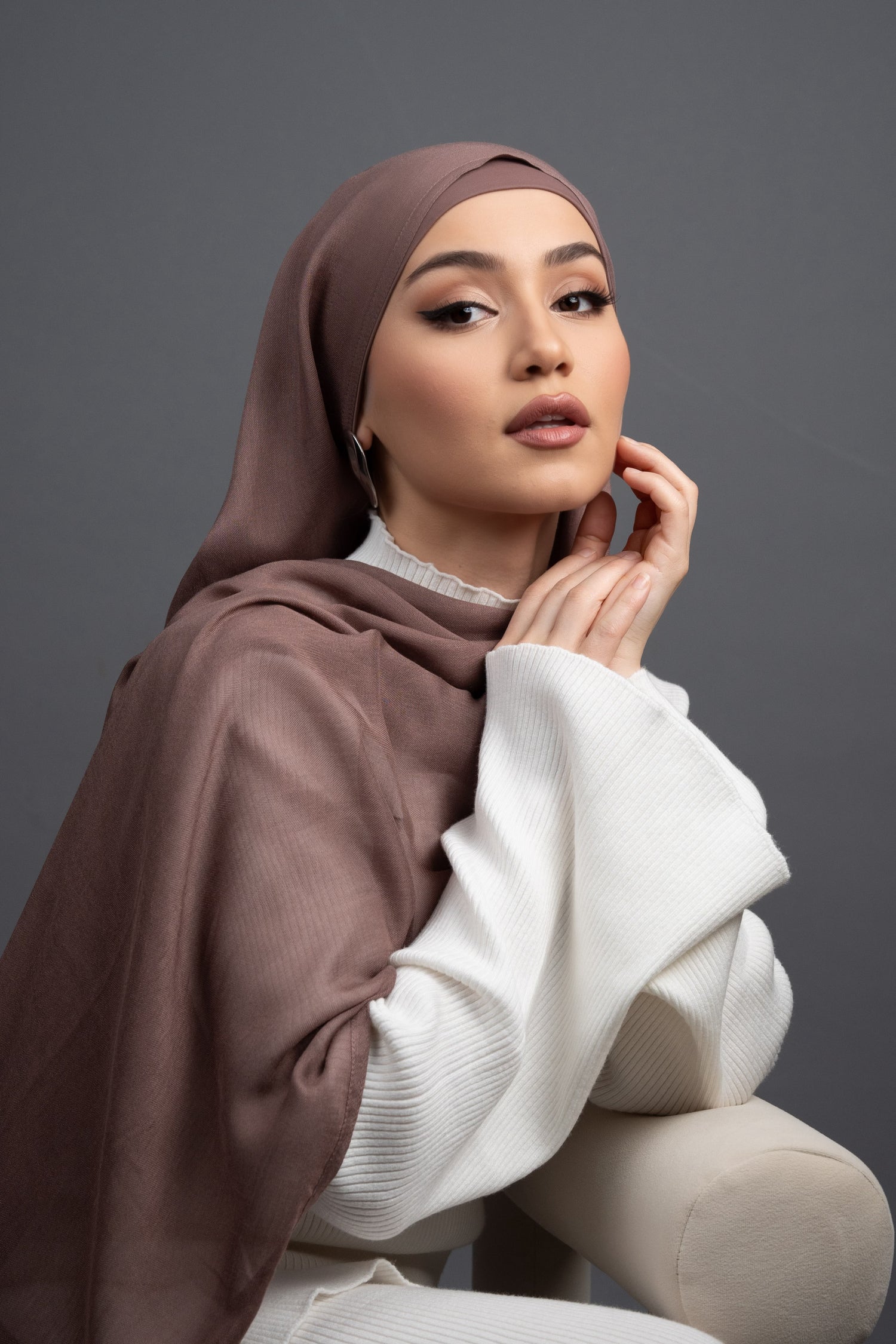 Espresso Hijab Set